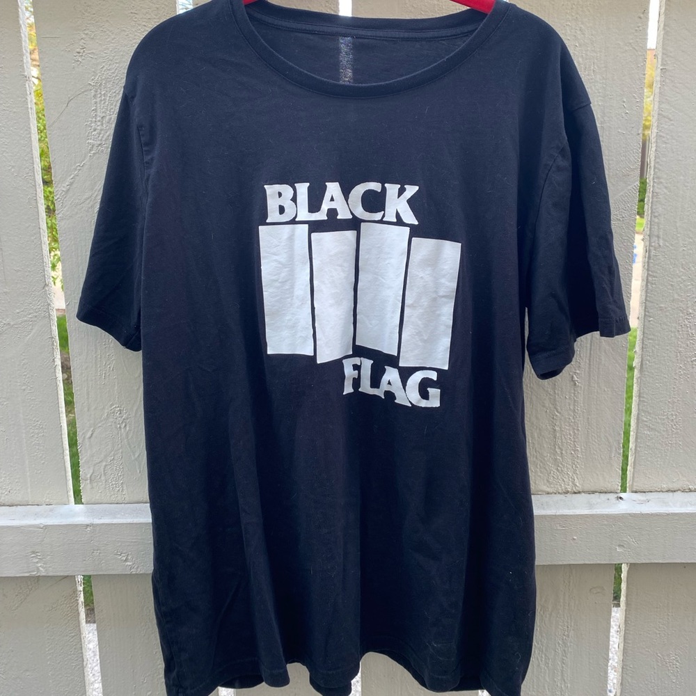 Band Tee Black Flag